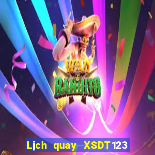 Lịch quay XSDT123 ngày 13