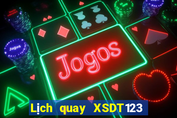 Lịch quay XSDT123 ngày 13