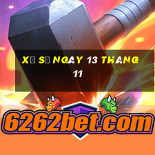 xổ số ngày 13 tháng 11