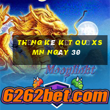 THỐNG KÊ KẾT QUẢ XSMN ngày 30