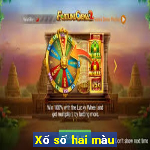 Xổ số hai màu