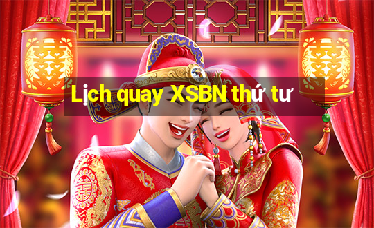 Lịch quay XSBN thứ tư