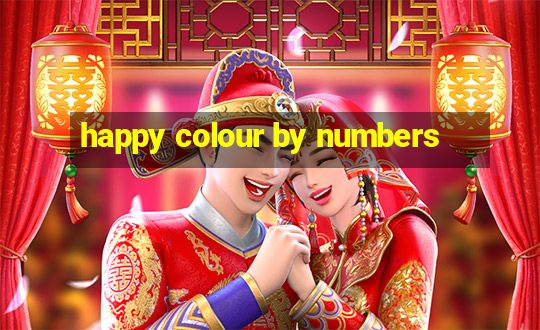 happy colour by numbers