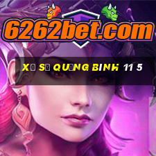 xổ số quảng bình 11 5