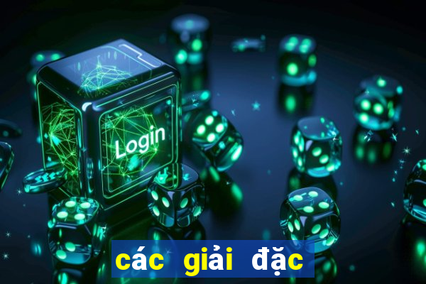 các giải đặc biệt miền bắc