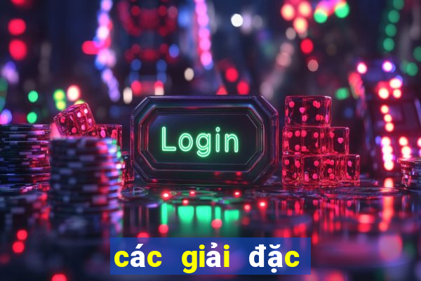 các giải đặc biệt miền bắc