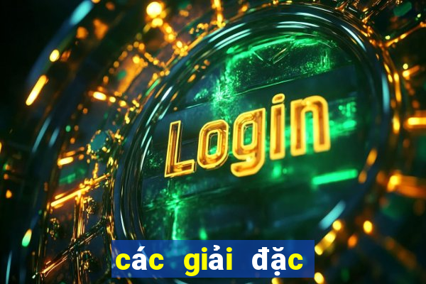 các giải đặc biệt miền bắc