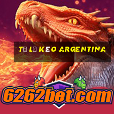 tỷ lệ kèo argentina