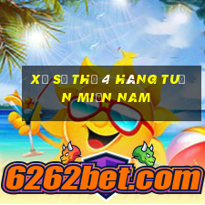 xổ số thứ 4 hàng tuần miền nam