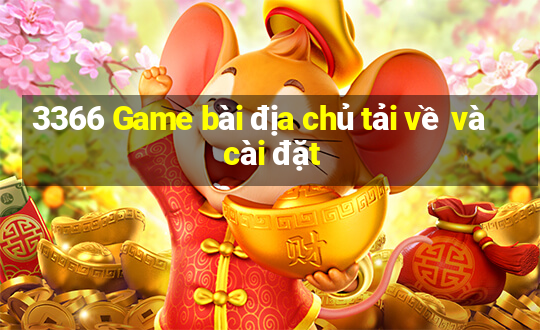 3366 Game bài địa chủ tải về và cài đặt