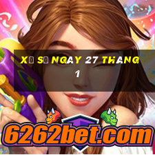 xổ số ngày 27 tháng 1