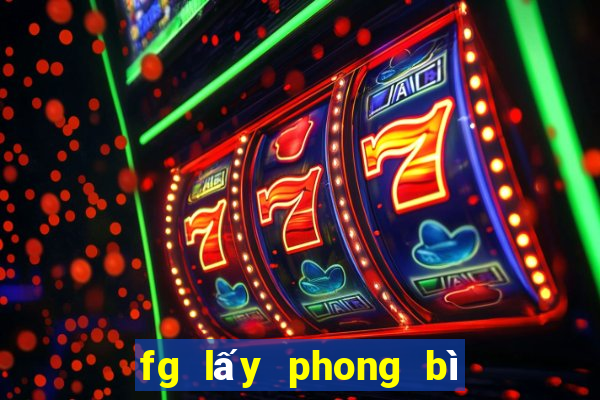 fg lấy phong bì màu đỏ