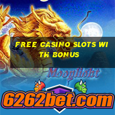 free casino slots with bonus