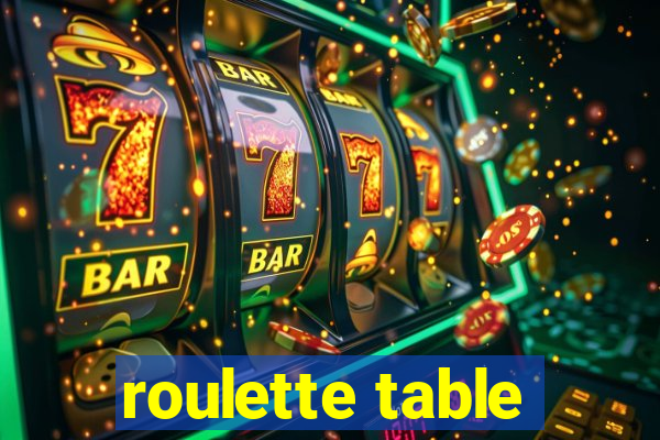 roulette table