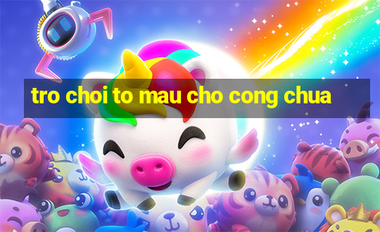 tro choi to mau cho cong chua