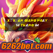 xổ số an giang ngày 14 tháng 04