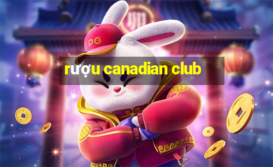 rượu canadian club