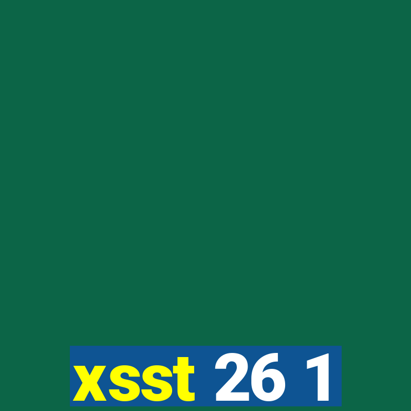 xsst 26 1