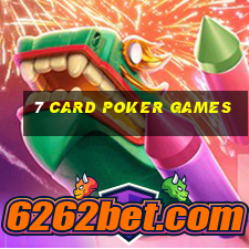 7 card poker games