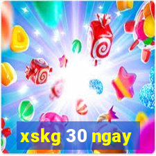 xskg 30 ngay