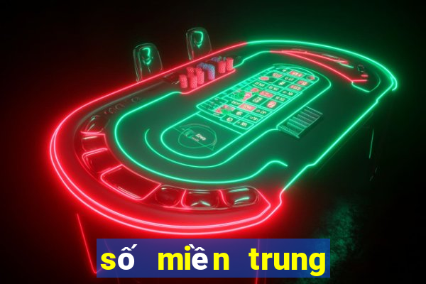 số miền trung thứ tư tuần trước