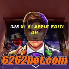 345 Xổ số Apple Edition