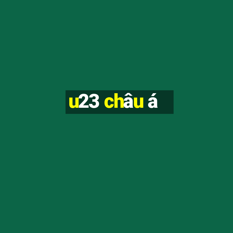 u23 châu á