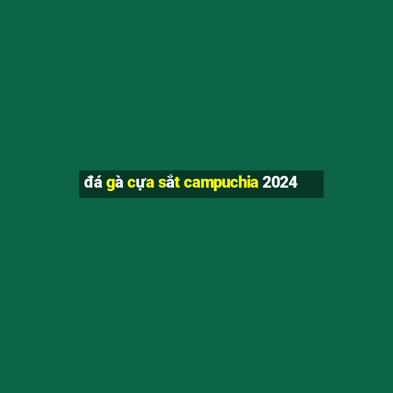 đá gà cựa sắt campuchia 2024