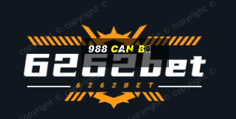 988 cán bộ