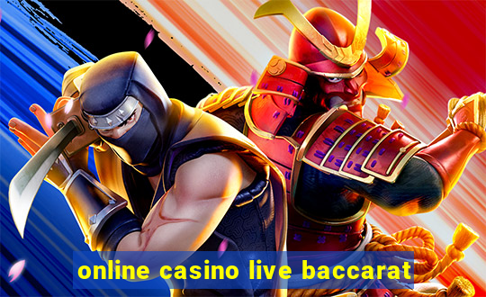 online casino live baccarat