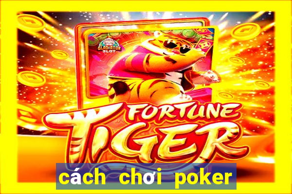 cách chơi poker 2 người