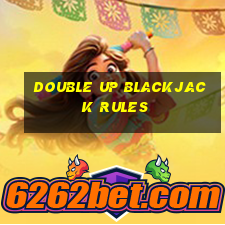 double up blackjack rules