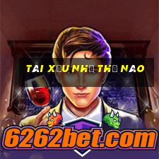 tài xỉu như thế nào