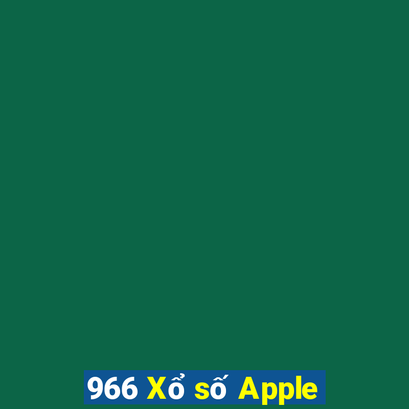 966 Xổ số Apple