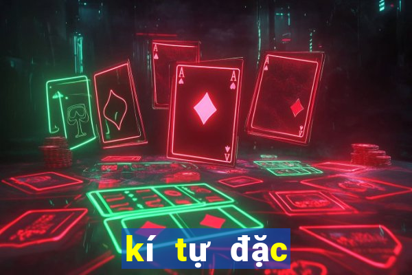 kí tự đặc biệt daichuate