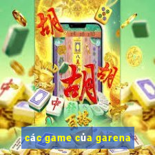 các game của garena