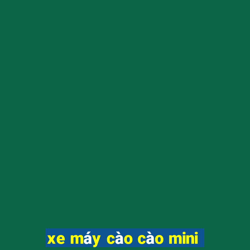 xe máy cào cào mini