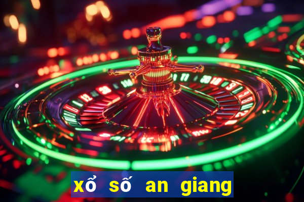 xổ số an giang ngày 18 tháng 3