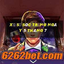 xổ số sóc trăng ngày 5 tháng 7