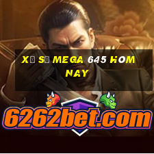 xổ số mega 645 hôm nay