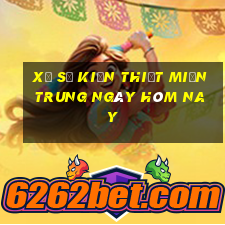 xổ số kiến thiết miền trung ngày hôm nay