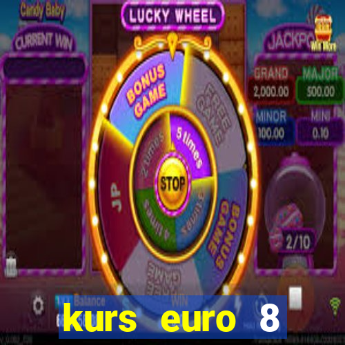 kurs euro 8 stycznia 2024