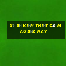 xổ số kiến thiết cà mau bữa nay