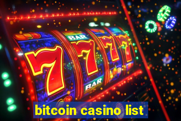 bitcoin casino list