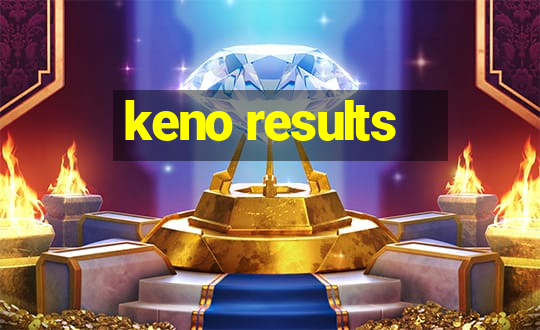 keno results