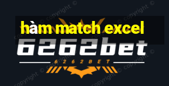 hàm match excel