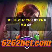 xổ số cần thơ 03 tháng 04