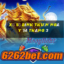 xổ số bình thuận ngày 14 tháng 3