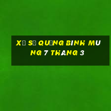 xổ số quảng bình mùng 7 tháng 3