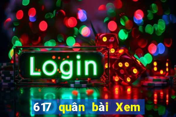 617 quân bài Xem bốn quân bài